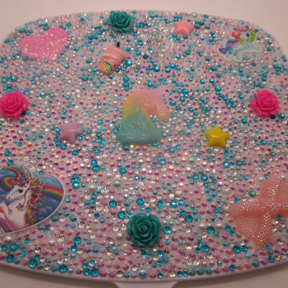 Bling Unicorn Hand Held Mirror